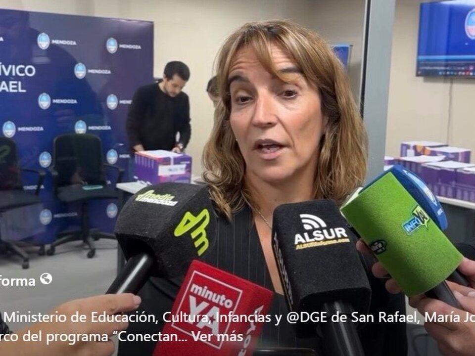 "Conectando con Vos" dotó de tablets a 27 Escuelas de San Rafael y General Alvear