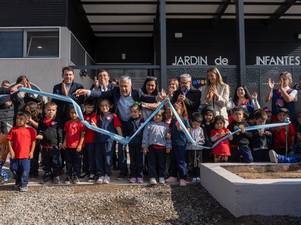 Mendoza sumó un nuevo jardín de infantes en Las Heras para más de 100 niños y niñas