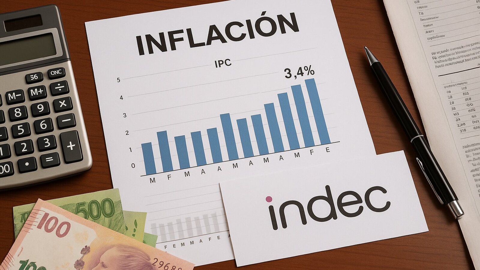 La inflación de marzo fue 3,4% según el INDEC