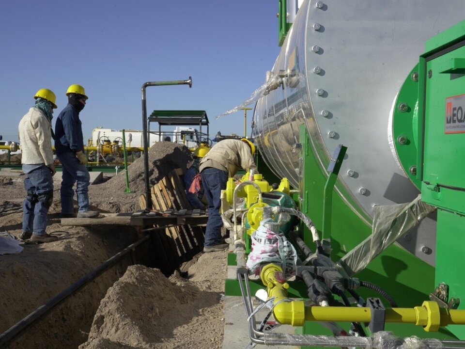 Gasoducto: Avanzan los trabajos de interconexión y la obra ingresó a su recta final
