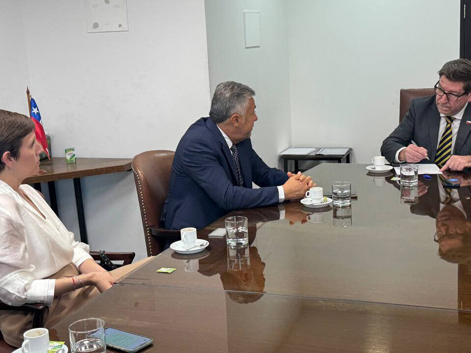 CESCO Week:  El Gobernador Alfredo Cornejo se reunió con el biministro de Minería y de Economía, Fomento y Turismo de Chile