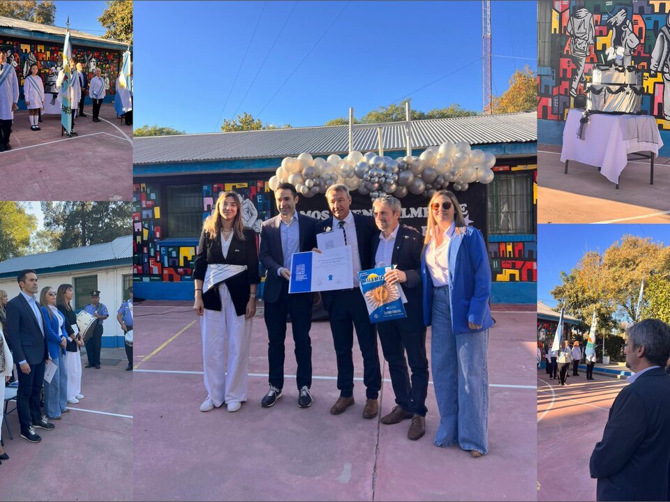 El HCD acompañó el 25° aniversario de la Escuela “El Molino” y entregó una distinción especial