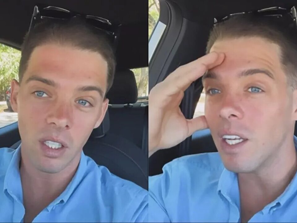 TREMENDO Maratea iba manejando sin registro y usando el celular y pasó lo peor