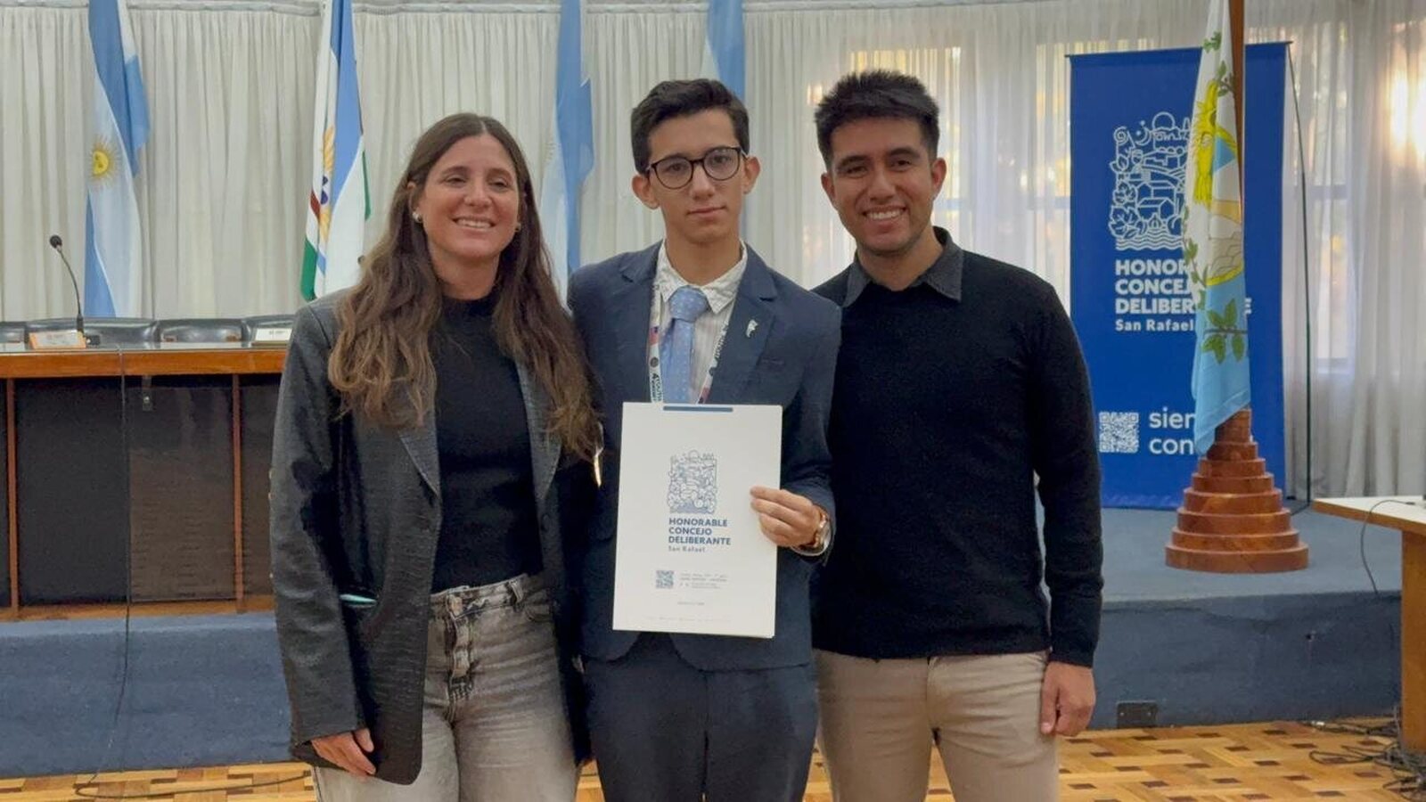 Jóvenes y democracia: Estudiantes mendocinos se vinculan con la gestión pública en San Rafael