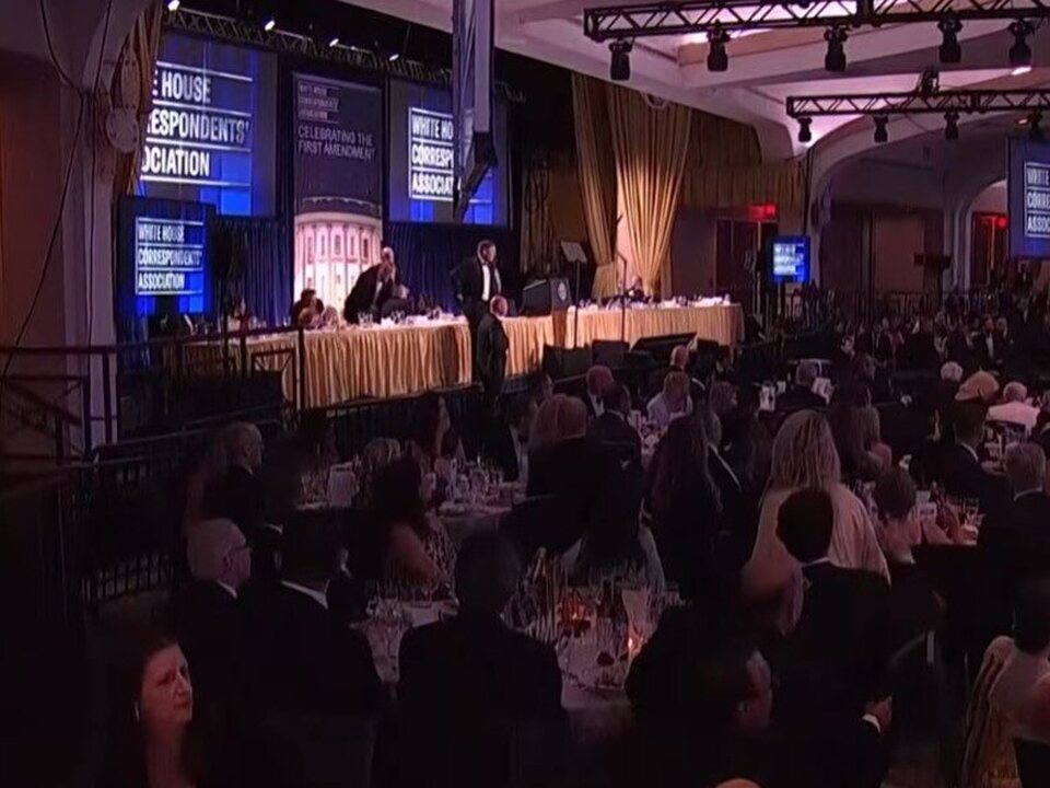 El tiroteo que interrumpió la cena de Donald Trump