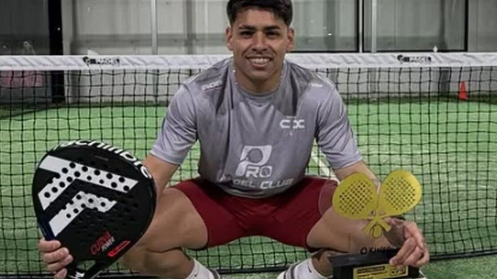 "Fallece en accidente en Honduras el jugador argentino de pádel Brayan "Tato" Torres",