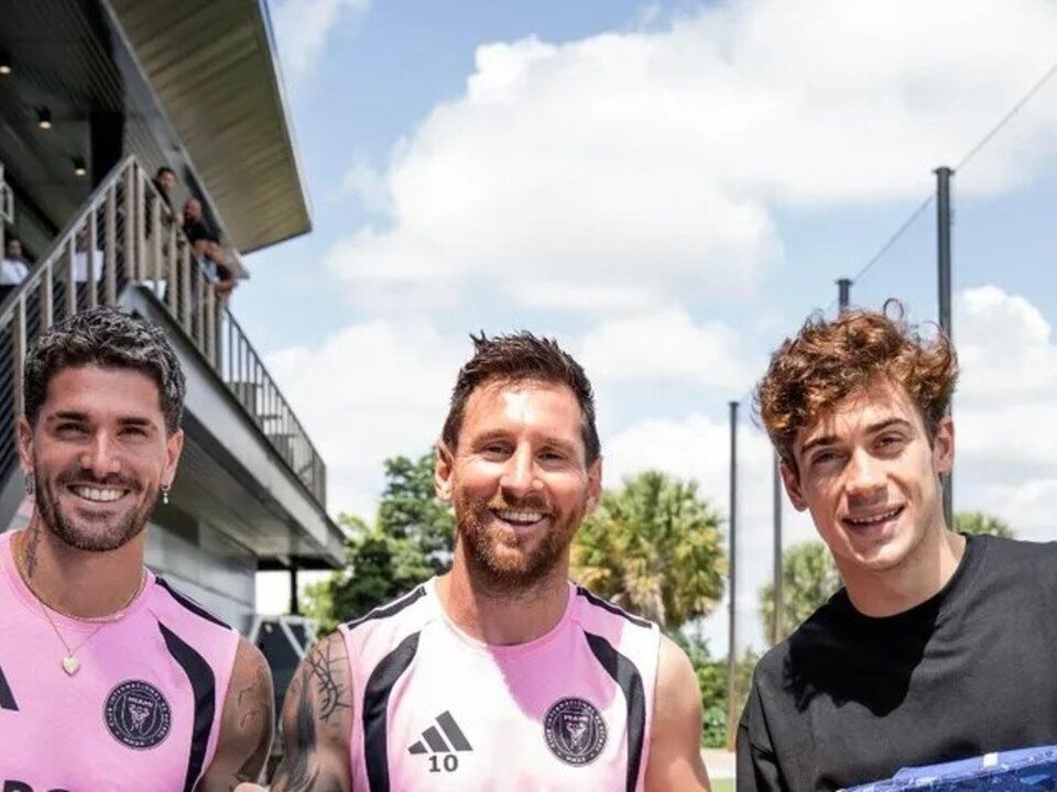 Franco Colapinto y Lionel Messi se encontraron en Miami antes del Gran Premio de F1