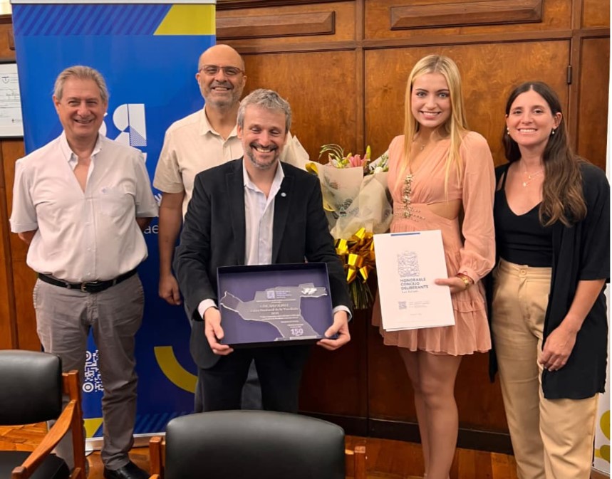 San Rafael celebra a su Reina Nacional de la Vendimia: el HCD la recibió con un reconocimiento